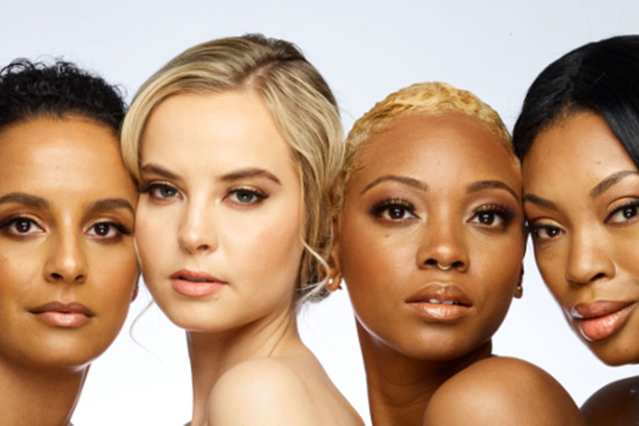 beauty lynk on-demand hair and makeup models of differing skin tones and hair types