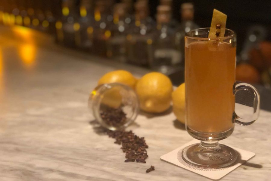 The Hawthorne's Hot Toddy combines Great King Street Glasgow Blend whisky, honey syrup, fresh lemon juice and Angostura aromatic bitters.