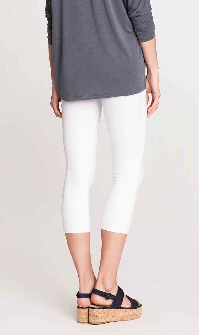 Nic+Zoe leggings, in white, put a premium on comfort