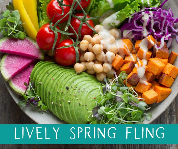 Lively Spring Fling- Clean Up Our Eating! Lively Spring Fling- Clean Up Our Eating!