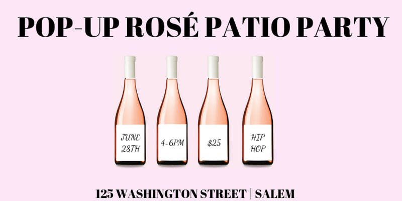 Pop-Up Rosé Patio Party