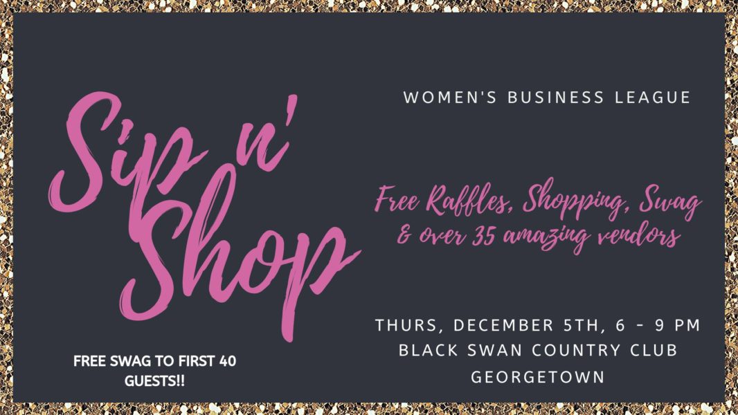 Sip and Shop Ladies Night Out – Women’s Business League
